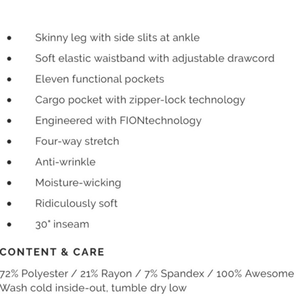 FIGS Yola Skinny Scrub Pants Color Heather Denim Size XS NWT - Picture 9 of 9